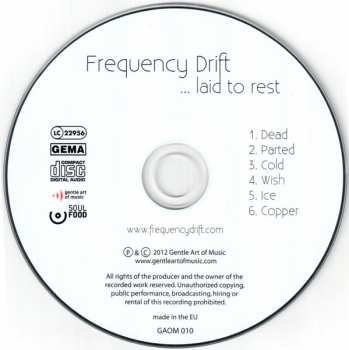 CD Frequency Drift: ... Laid To Rest 195250