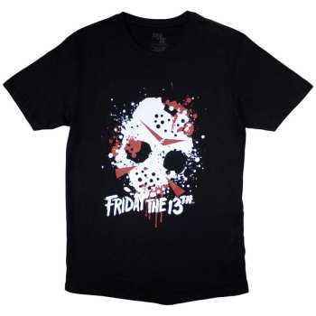 Merch Friday The 13th: Friday The 13th Unisex T-shirt: Jason Blood Splat (medium) M