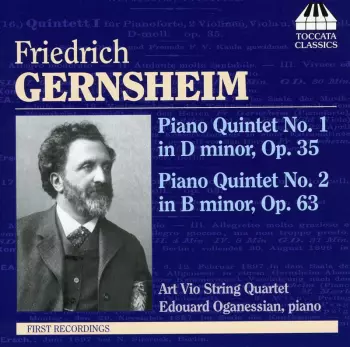Piano Quintet No. 1 In D Minor, Op. 35 / Piano Quintet No. 2 In B Minor, Op. 63