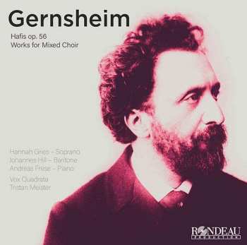Album Friedrich Gernsheim: Hafis Op.56 Für Chor & Klavier