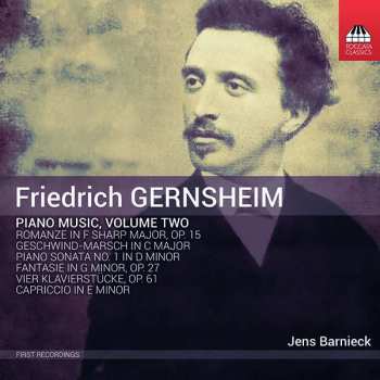 Album Friedrich Gernsheim: Piano Music, Volume Two