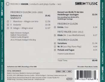 CD Friedrich Gulda: Jazz ∙ Symphony In C | Concert Heidelberg 1971 104898