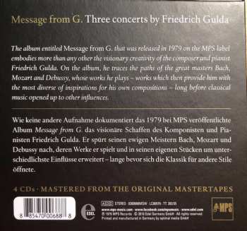 4CD Friedrich Gulda: Message From G. 306309