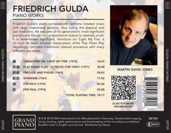 CD Friedrich Gulda: Piano Works 151346