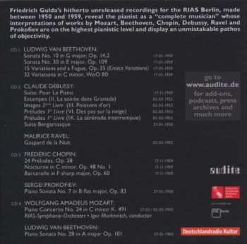 4CD/Box Set Friedrich Gulda: The Early RIAS Recordings 324287