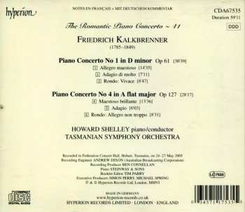 CD Friedrich Kalkbrenner: Piano Concerto No 1, Op 61 / Piano Concerto No 4, Op 127 122921