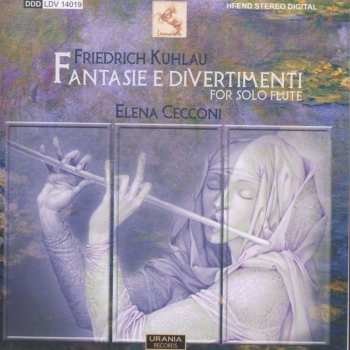 CD Daniel Friedrich Rudolph Kuhlau: Fantasie E Divertimenti For Solo Flute 539291