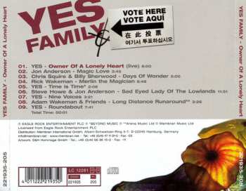 CD Friends Of Yes: Owner Of A Lonely Heart 189148