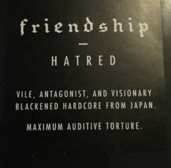 LP Friendship: Hatred 81693