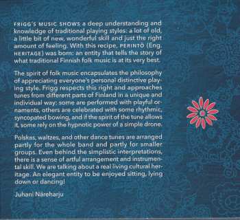 CD Frigg: Perintö - Heritage