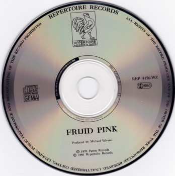 CD Frijid Pink: Frijid Pink 231928