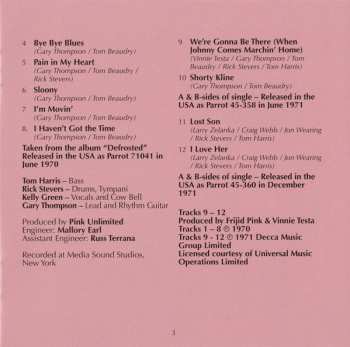 2CD Frijid Pink: The Deram Recordings 1970-1971 465113