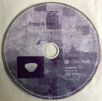 CD Fripp & Eno: Beyond Even (1992 - 2006) 472894
