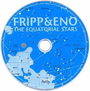 CD Fripp & Eno: The Equatorial Stars 93294