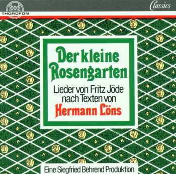 Album Fritz Jöde: Der Kleine Rosengarten Nach Hermann Löns