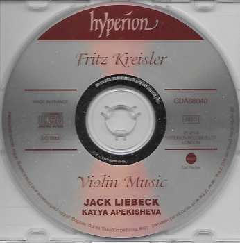 CD Fritz Kreisler: Violin Music 282372
