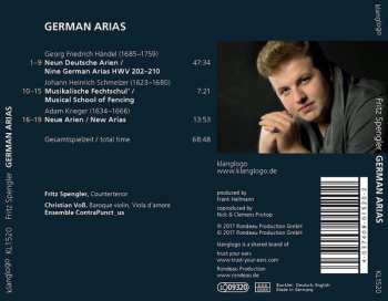 CD Fritz Spengler: German Arias 307799