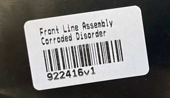 2LP Front Line Assembly: Corroded Disorder LTD 442934