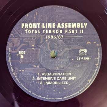 2LP Front Line Assembly: Total Terror - Part II 1986\87 LTD | CLR 411094