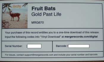 LP Fruit Bats: Gold Past Life 67630