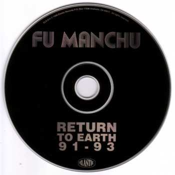 CD Fu Manchu: Return To Earth 91-93 328840