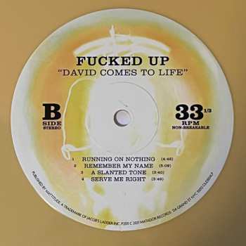 2LP Fucked Up: David Comes To Life CLR 381874