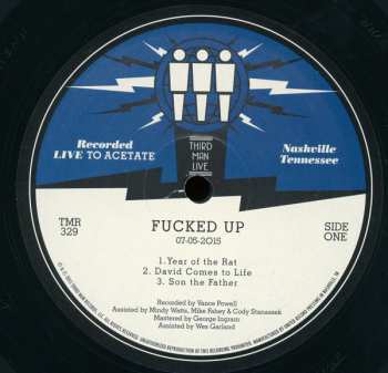 LP Fucked Up: Live At Third Man Records 535242