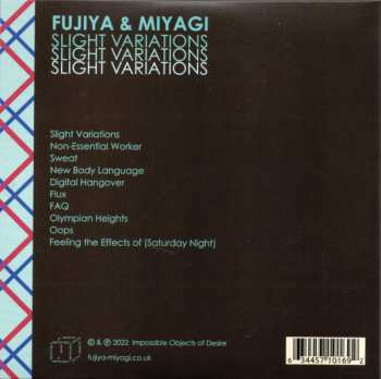 CD Fujiya & Miyagi: Slight Variations 395983