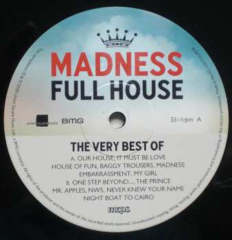 LP Madness: Full House (The Very Best Of Madness) 13582