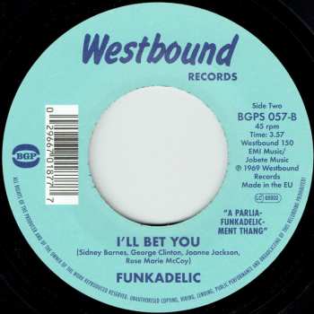 SP Funkadelic: Can't Shake It Loose / I'll Bet You  61548
