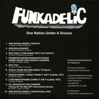 CD Funkadelic: One Nation Under A Groove DLX 434026