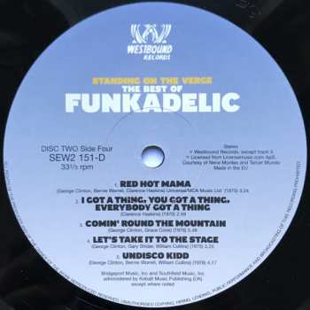 2LP Funkadelic: Standing On The Verge - The Best Of 134783