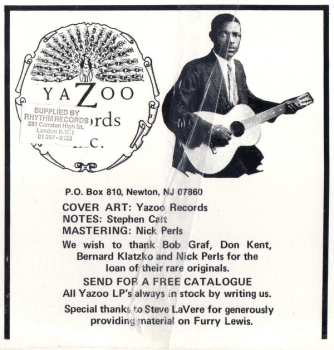 LP Furry Lewis: In His Prime 1927-1928 475710