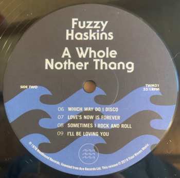 LP Fuzzy Haskins: A Whole Nother Thang LTD 399578