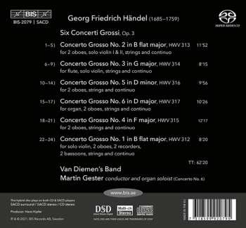 SACD Georg Friedrich Händel: 6 Concerti Grossi 437213