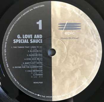 LP G. Love & Special Sauce: G. Love & Special Sauce 13699