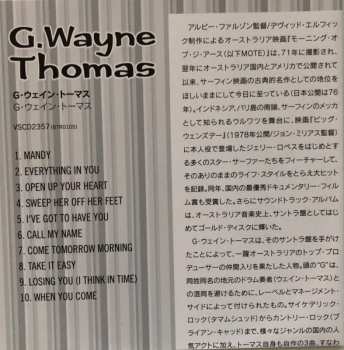 CD G. Wayne Thomas: G. Wayne Thomas LTD