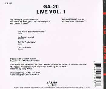 CD GA-20: Live Vol. 1 368411