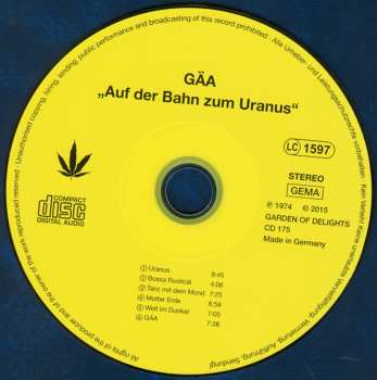 CD Gäa: Auf Der Bahn Zum Uranus 342499