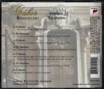 CD Gábor Boldoczki: Händel Telemann 157750