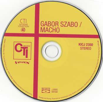 CD Gabor Szabo: Macho