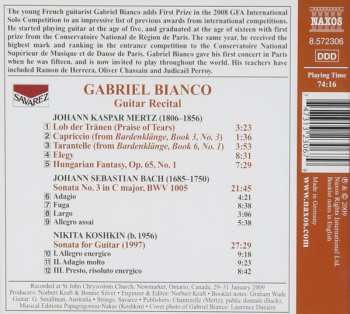 CD Gabriel Bianco: Guitar Recital 221235
