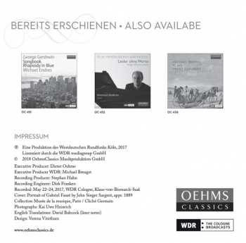 CD Gabriel Fauré: 13 Barcarolles 186228