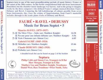 CD Gabriel Fauré: Music For Brass Septet • 5 328055