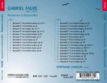 2CD Gabriel Fauré: Nocturnes Et Barcarolles 337515