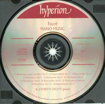 CD Gabriel Fauré: Piano Music 339780