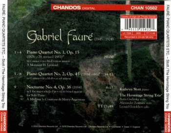 CD Gabriel Fauré: Piano Quartets · Nocturne No.4 434251