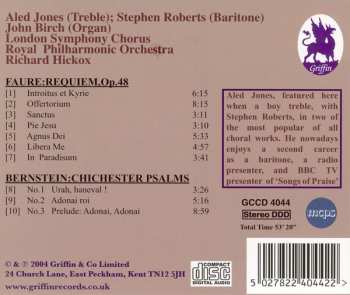 CD Gabriel Fauré: Requiem; Chichester Psalms  503867