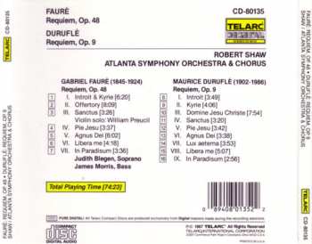 CD Gabriel Fauré: Requiem, Op. 48 / Requiem, Op. 9 304798
