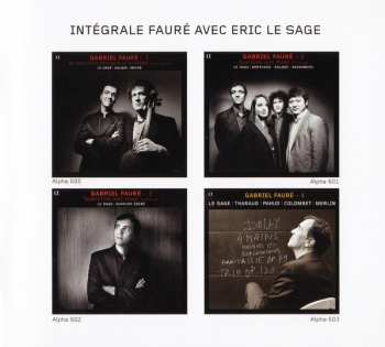 CD Gabriel Fauré: Sonates 1 & 2, Berceuse, Romance, Andante ... 327879